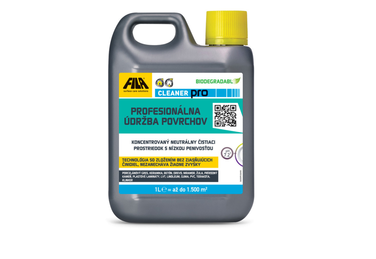 FILA CLEANER PRO - Neutrálny koncentrovaný čistiaci prípravok